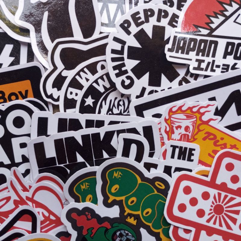 

stiker pack 5pcs/stiker premium/anti air/stiker glossy
