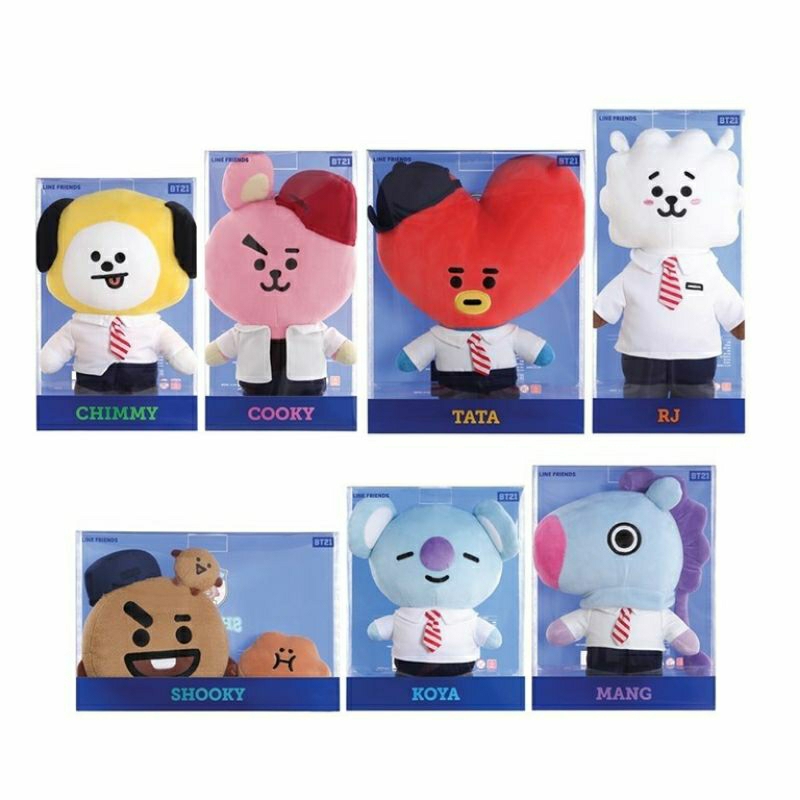 (PO) OFFICIAL BIG SALE BTS #BT21 AFTER SCHOOL MEDIUM STANDING DOLL