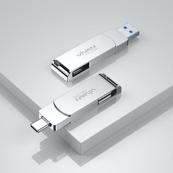 FLASHDISK OTG VIVAN VOC1 (64GB) | FLASHDISK OTG MURAH | ORIGINAL