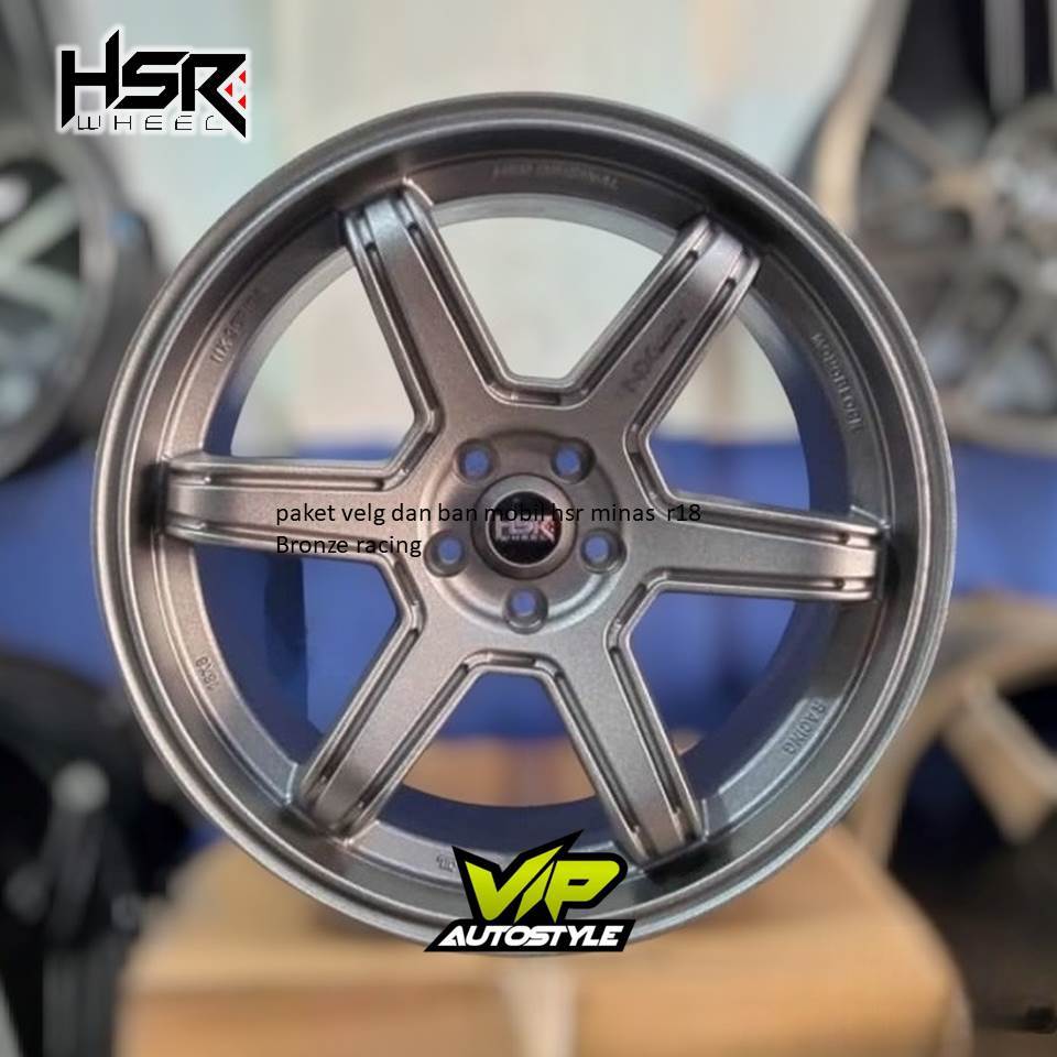 velg mobil racing Murah HSR MINAS Ring 18 Avanza Veloz, Xenia, Yaris terbaru