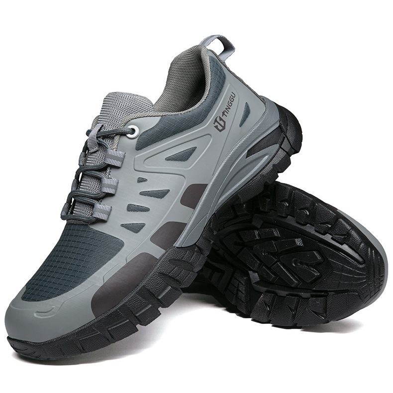 SEPATU SAFETY ANTI PAKU UJUNG BESI SPORTY SAFETY SHOES IMPORT