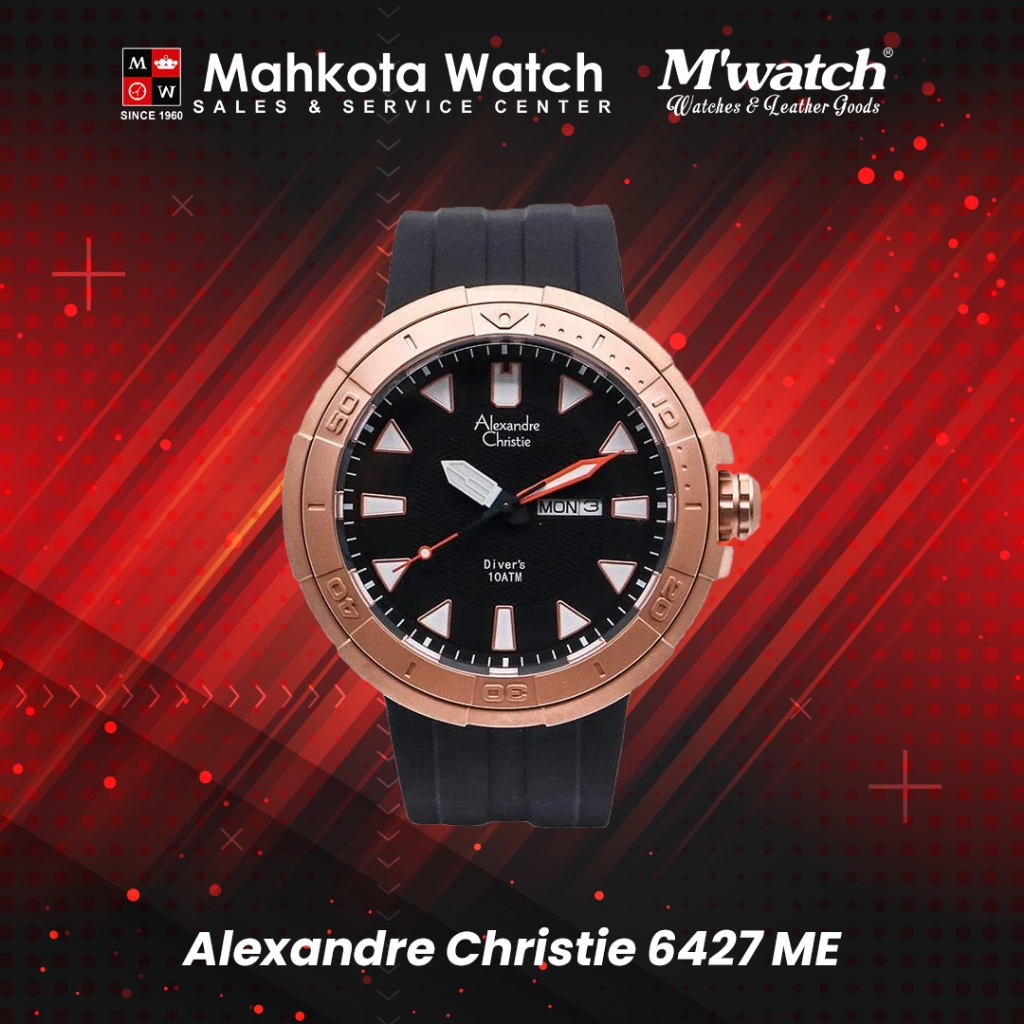 JAM TANGAN PRIA ALEXANDRE CHRISTIE 6427ME ORIGINAL