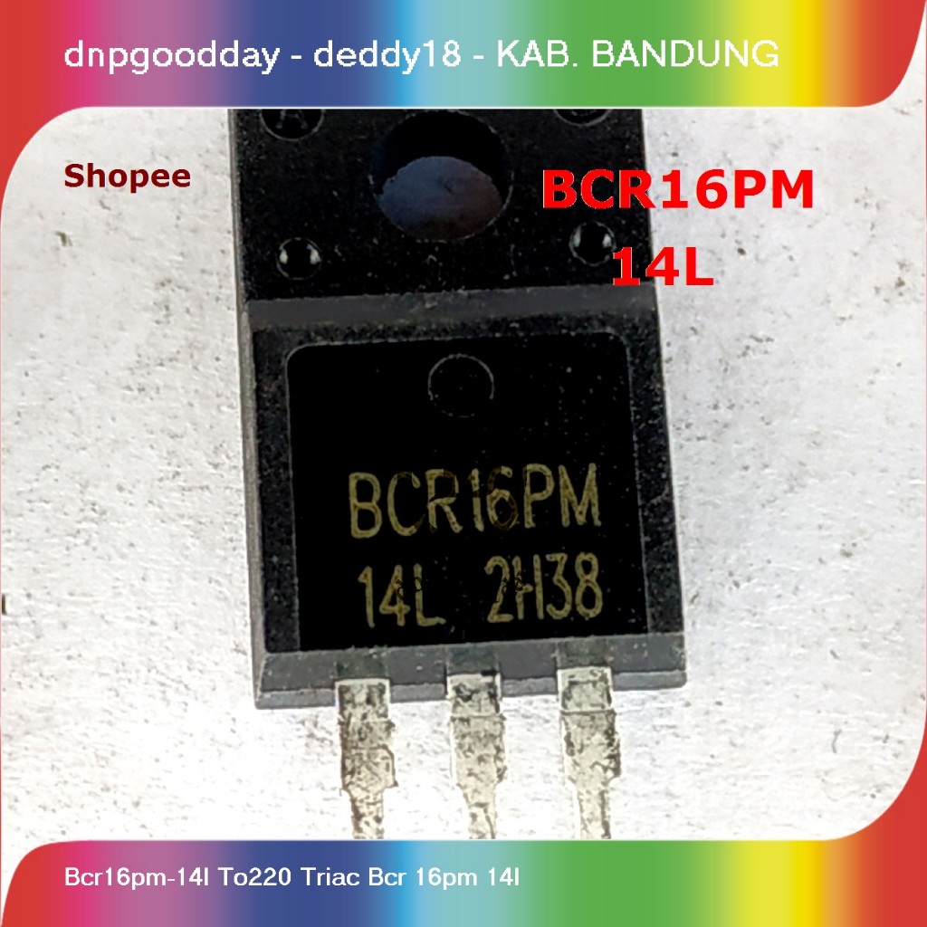 bcr16pm-14l to220 triac bcr 16pm 14l