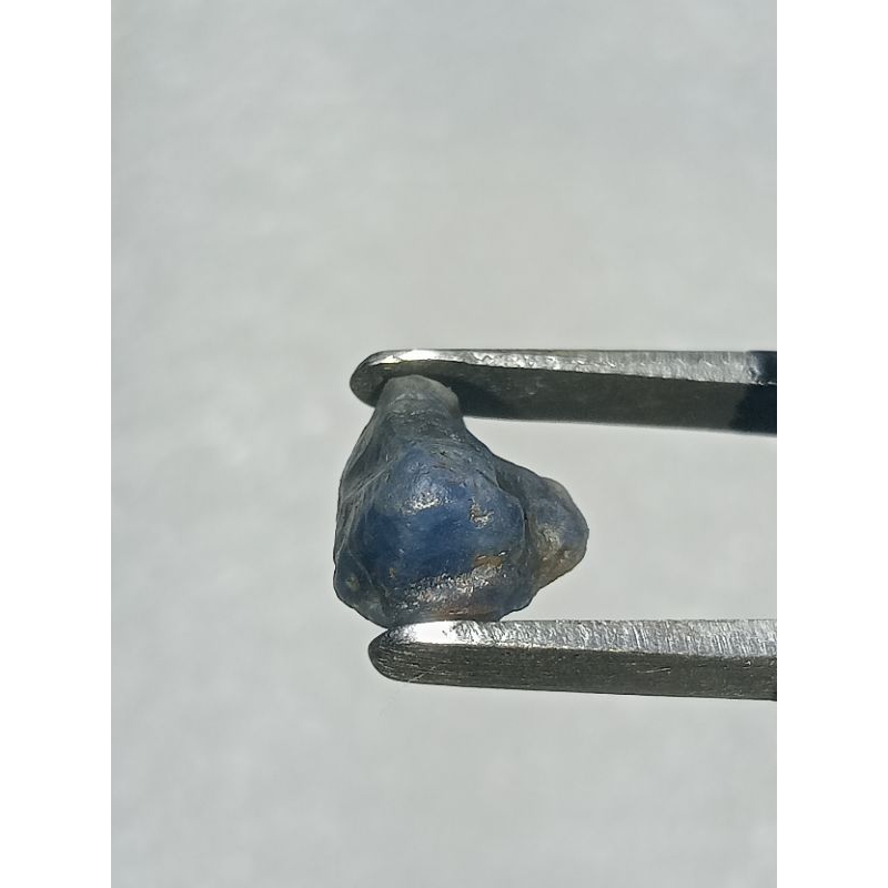 Batu permata natural blue star sapphire ceylon rough asli bahan blue safir sri lanka bagus dan krist
