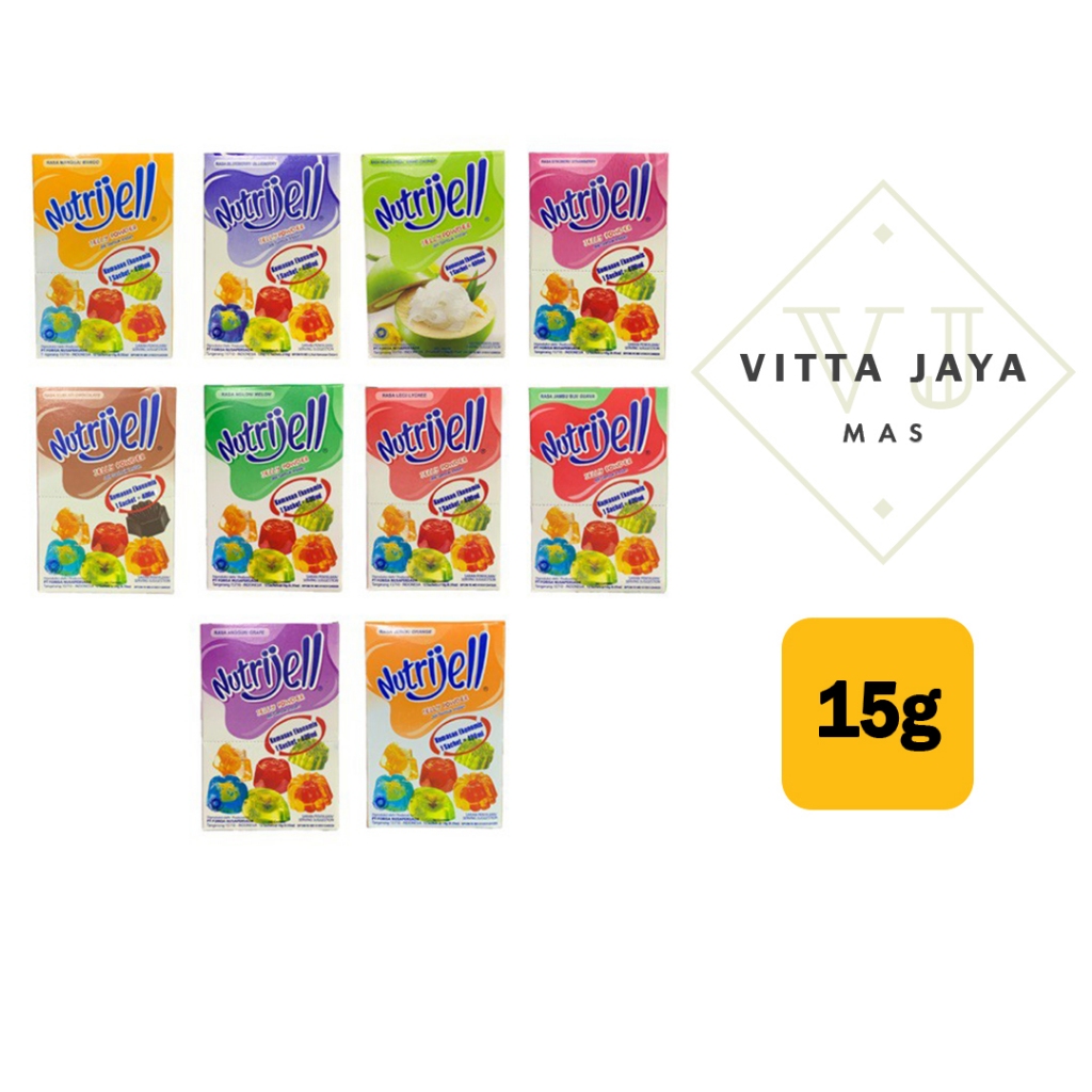 

NUTRIJELL JELLY ALL VARIANT 15g