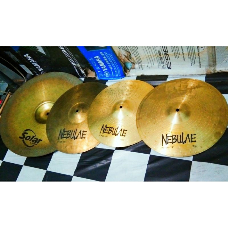 Cymbal Drum set Nebulae Sabian simbal