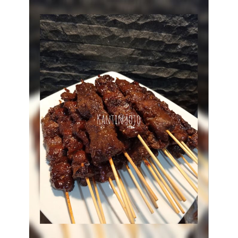 

Sate Manis Babi (pork satay) DENGAN LEMAK