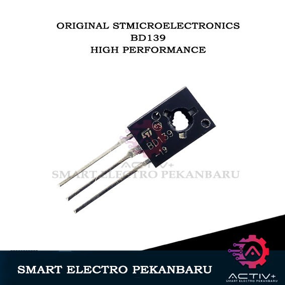 ORIGINAL TRANSISTOR BD139 STMICROELECTRONICS TR BD-139 BD 139 NPN Transistor TO225 D139 BD139 139 BD