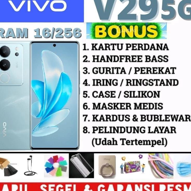 PZ VIVO V29 5G NFC 12512GB 8256GB 8GB EXTENDED RAM GARANSI RESMI VIVO