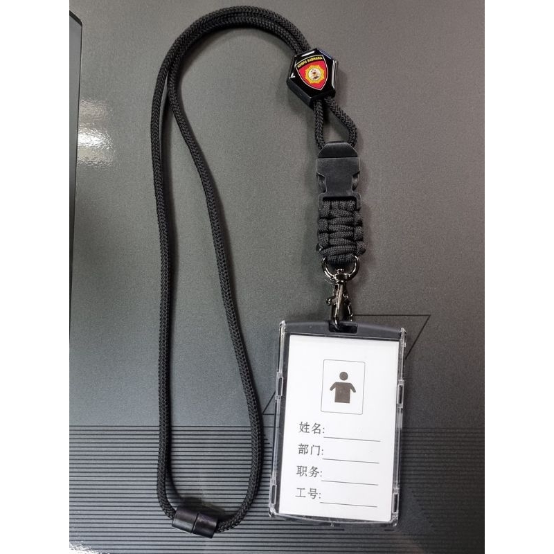 

Lanyard TACTICAL exagonal logo KORPSABHARA polri