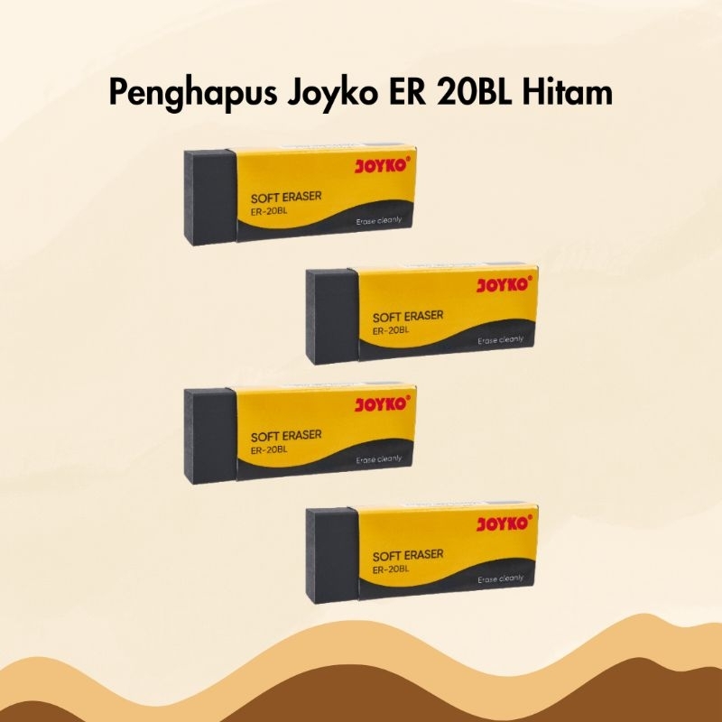 

Penghapus Joyko ER 20BL Hitam Stip Eraser
