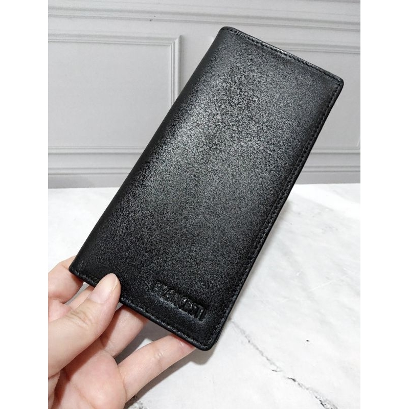 Dompet panjang kulit asli unisex brand Francesti original