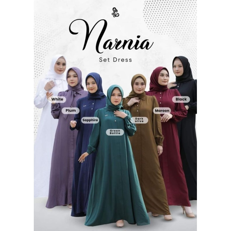 Narnia gamis set hijab by Linalivia