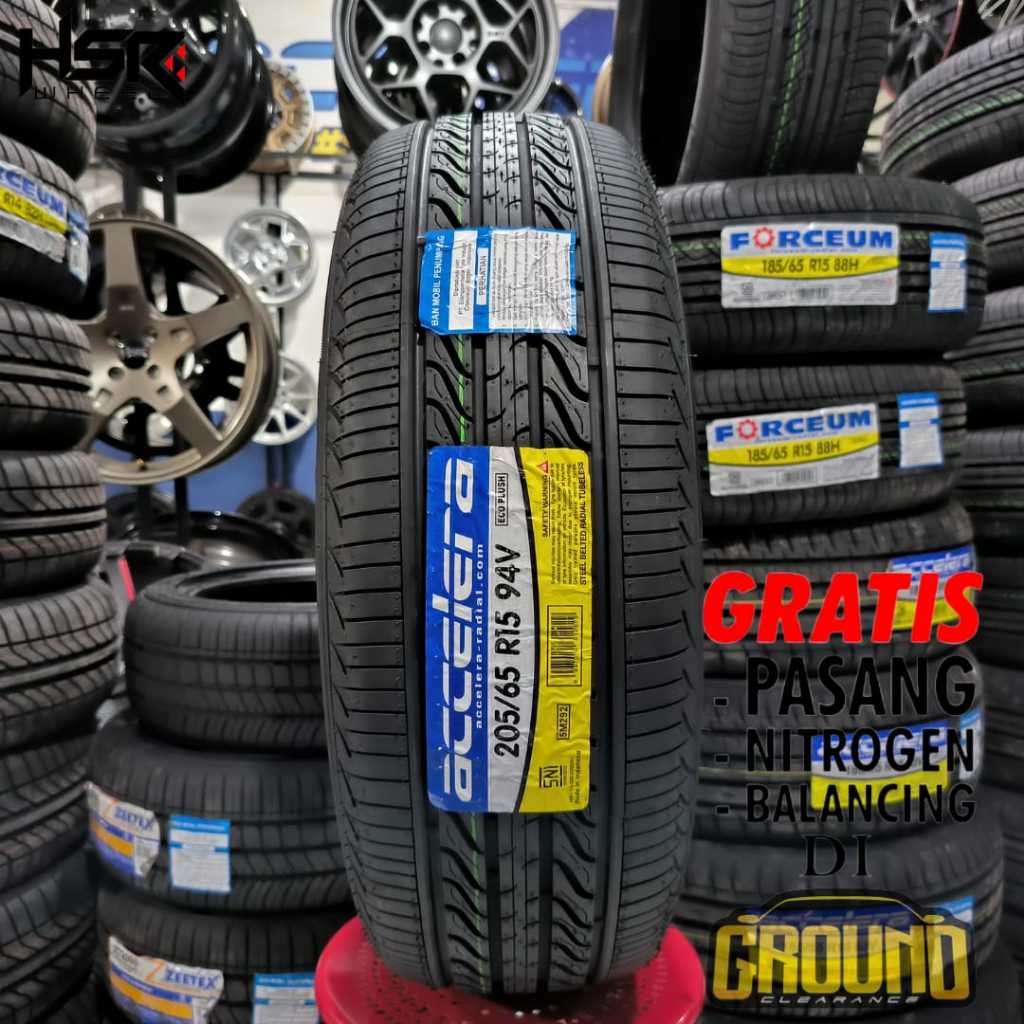 BAN MOBIL TUBLES R16 205-65 R16 ACCELERA - BAN MOBIL INNOVA RIBOWN