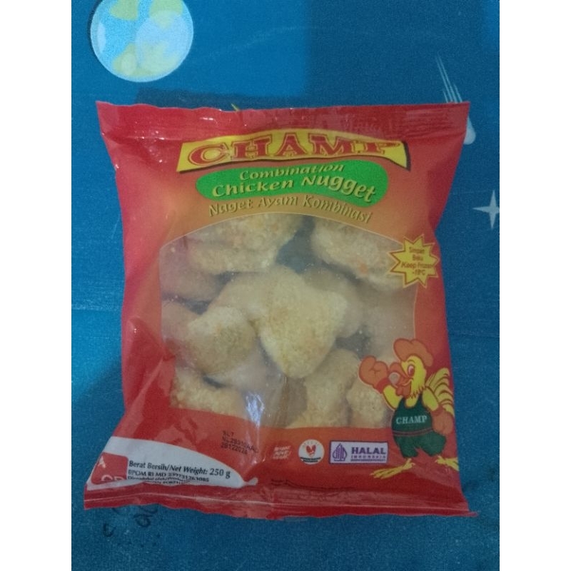 

champ chicken nugget 250gr