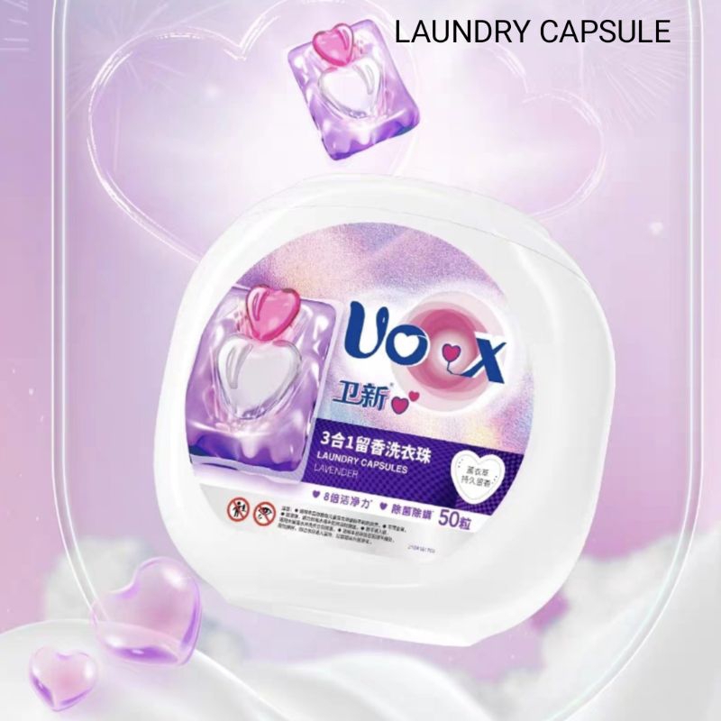 Laundry Capsule Voix 3 in 1 Detergent deterjen Laundry capsules