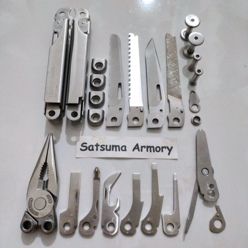 Spareparts Multitools Leatherman Old Wave Spare Parts
