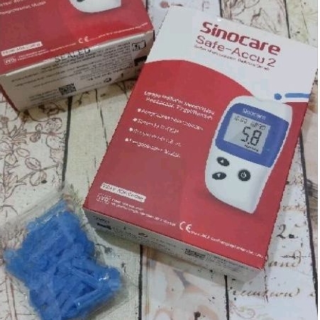 alat tes gula darah Sinocare Safe-ACCU 2