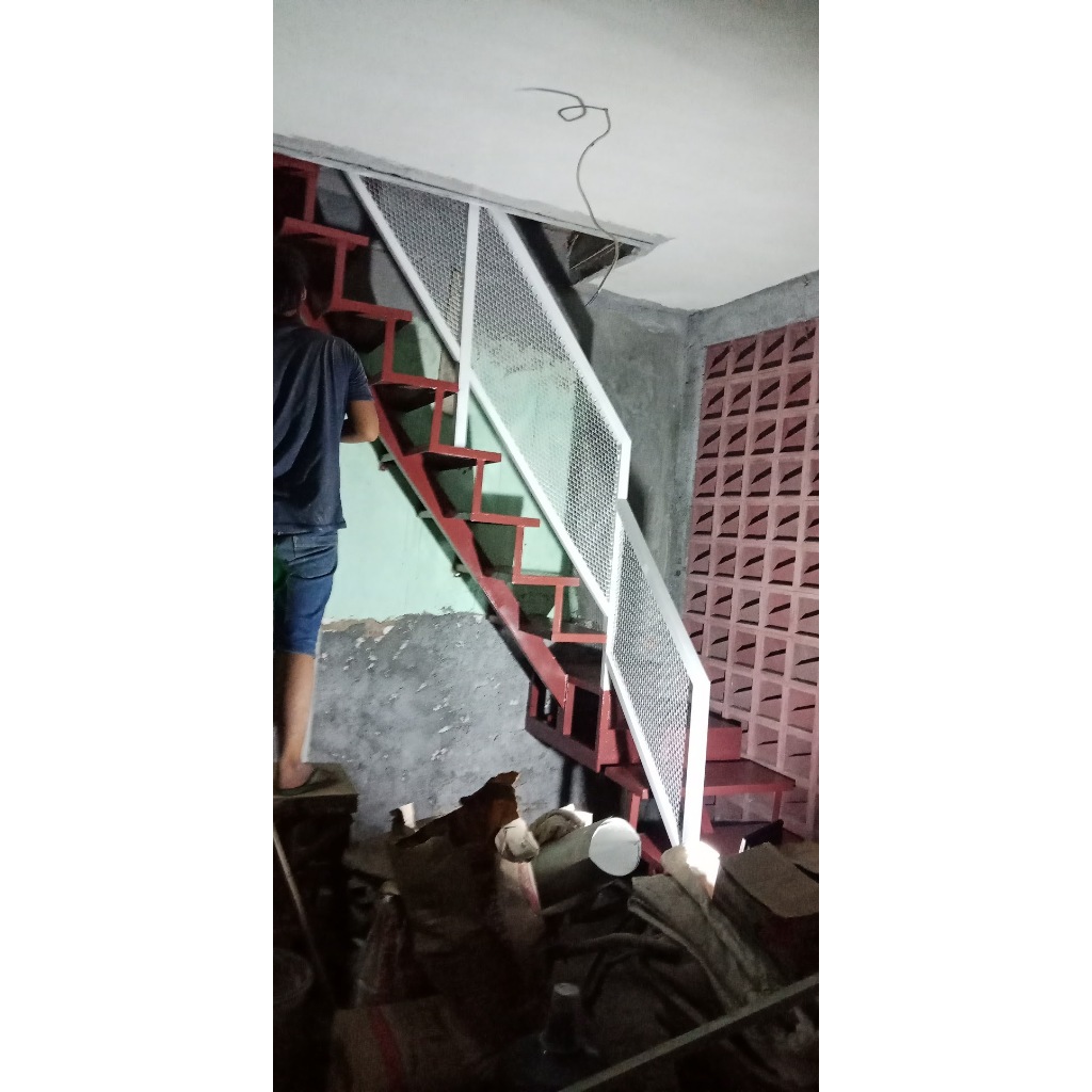 Railing perforated minimalis / railing sidoarjo