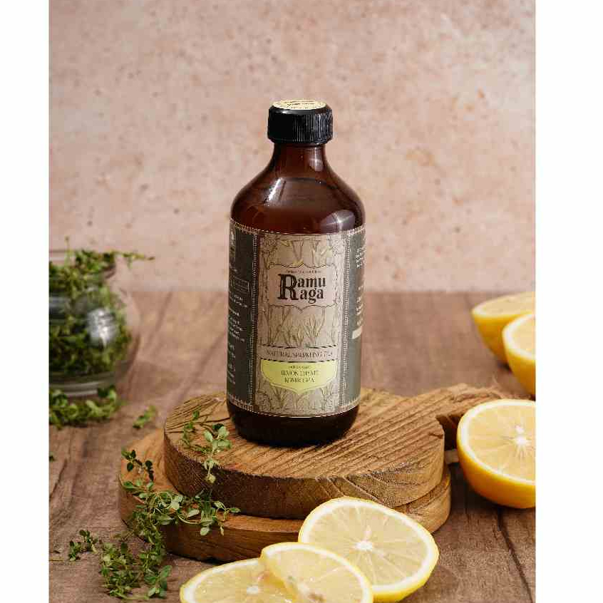 

Kombucha Lemon Thyme - 330 ml by Ramuraga