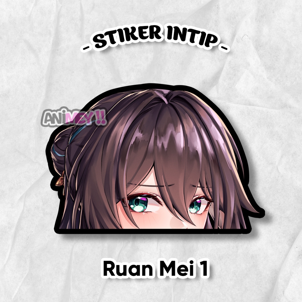 

Stiker Intip Ruan Mei Honkai Star Rail / Sticker Anime Waterproof