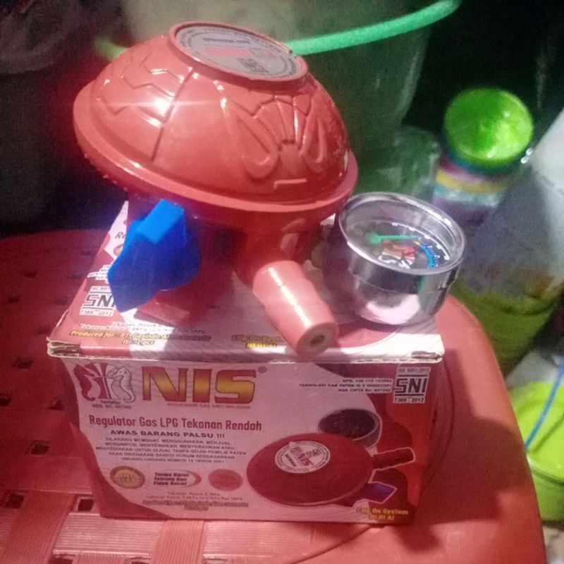 kepala nis/regulator gas/regulator nis