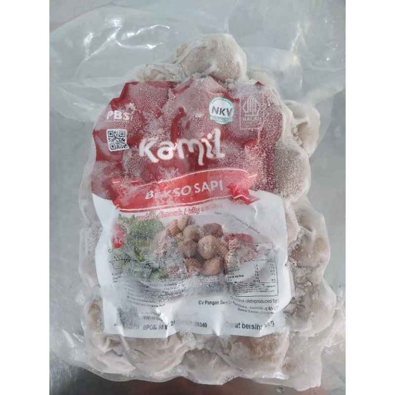 

Kamil Bakso Sapi / Baso Sapi Frozen | Berat Bersih 750gr