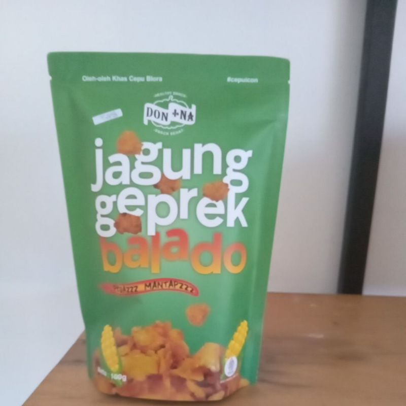 

TERGURIH!!! Jagung geprek Balado Oleh-oleh khas Cepu