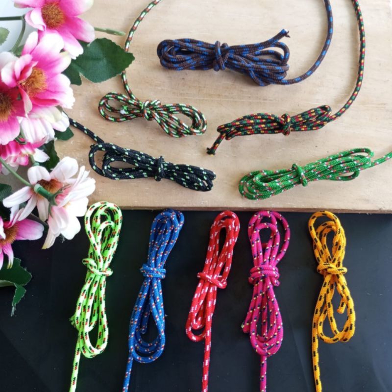 Tali Prusik Motif 2,5 mm Tali Prusik Gradasi Tali Gelang Tali Starpmasker Tali Prusik +/- 90 cm