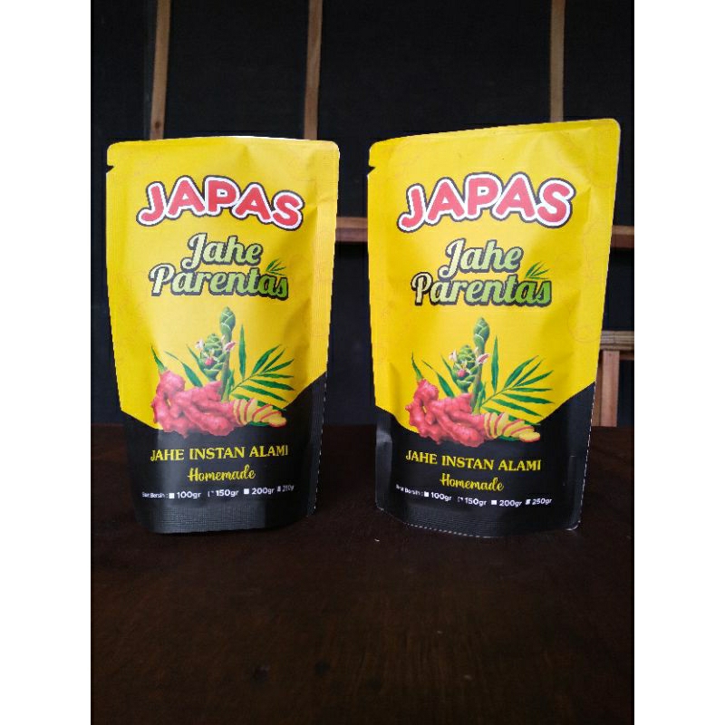 

Jahe Merah kemasan 150 gram || Japas