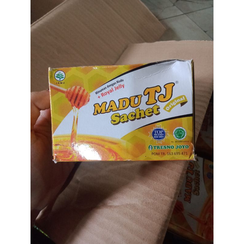 

MADU TJ sachet tresno Joyo 12 sachet@20g