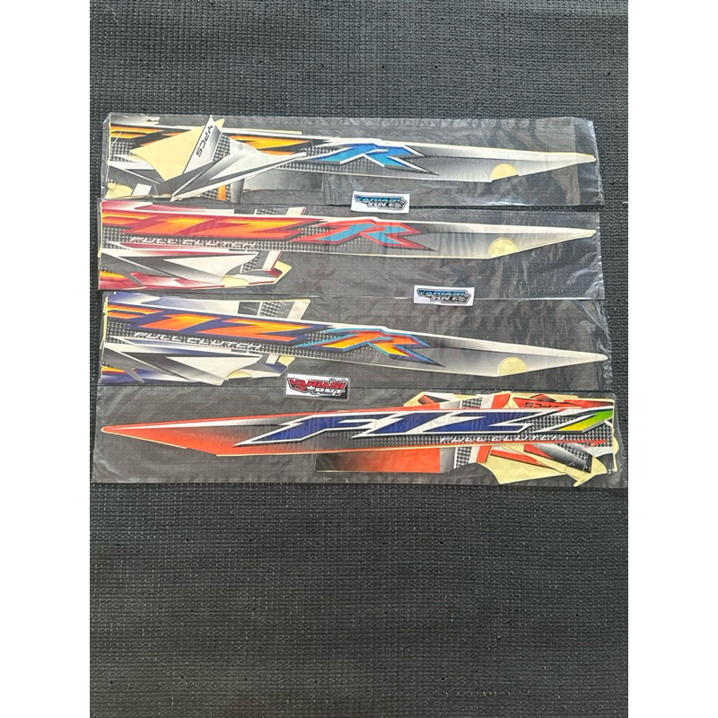 Stripping body set Yamaha Fizr Full clutch 2004 Warna oren biru merah hitam