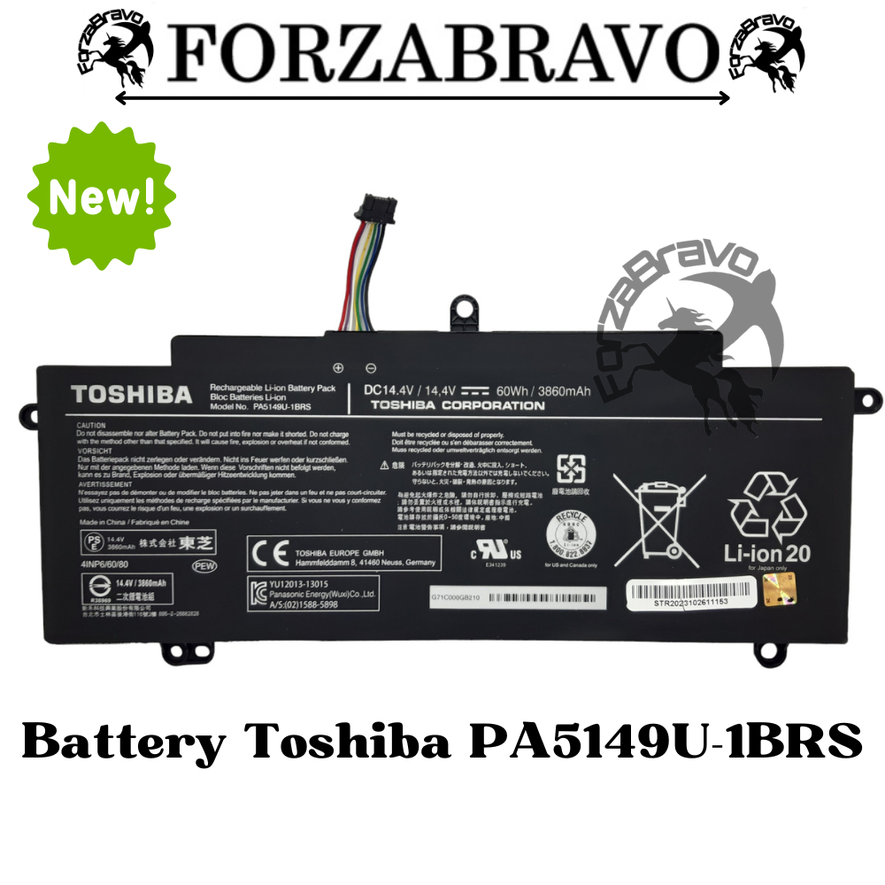 Baterai Batre Original Toshiba Tecra Z40 Z50 Series PA5149 PA5149U-1BRS