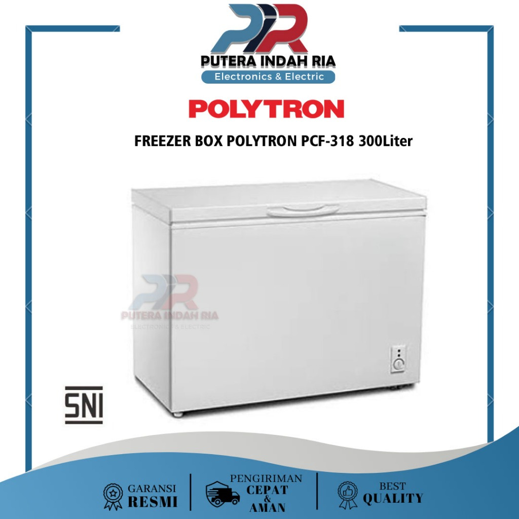 Freezer Box Polytron Box Chest Freezer PCF318 / PCF 318