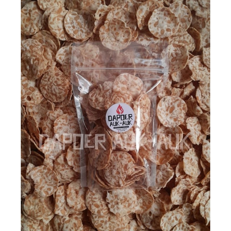 

KERIPIK TEMPE SAGURIH original taste Dapoer Auk-auk