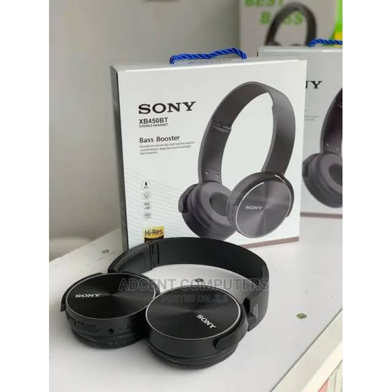 Headset Bluetooth Wireless earphone bluetooth SONY XB450BT extra bass powerfull