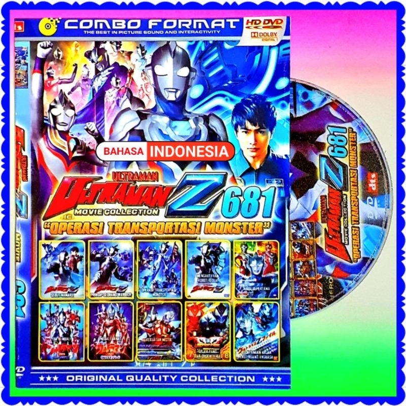 KASET KOLEKSI FILM ULTRAMAN Z BAHASA INDONESIA - FILM FAVORIT ANAK ANAK- FILM AKSI TERSERU ULTRAMEN 