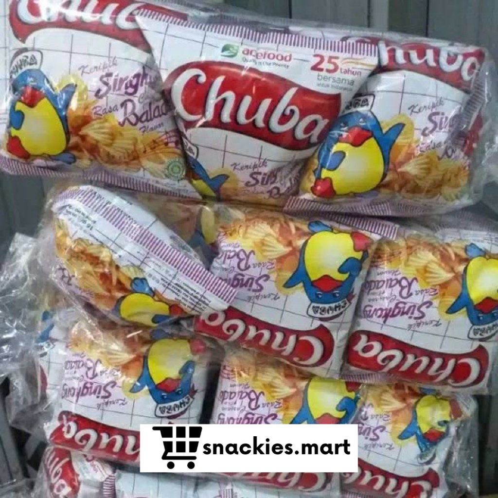 

Chuba Keripik Singkong Balado 12gr x 20pc