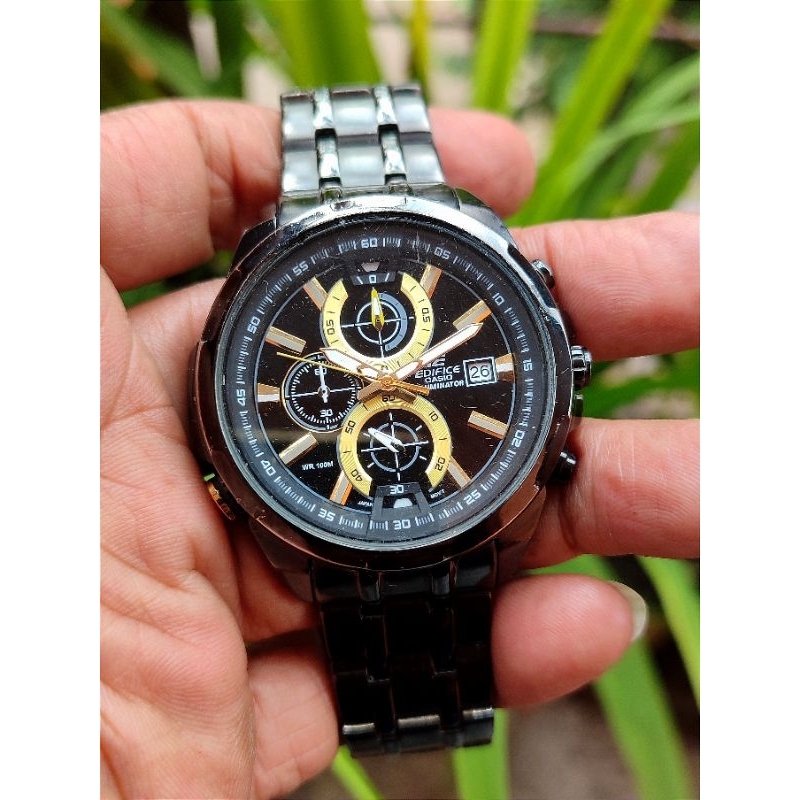 Casio Edifice Illuminator EFR 536 Chronograph Original