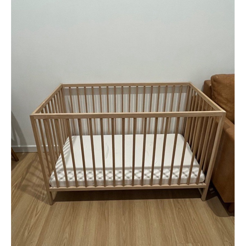 Baby Crib Ikea Sniglar/ wooden babycrib/ box bayi kayu