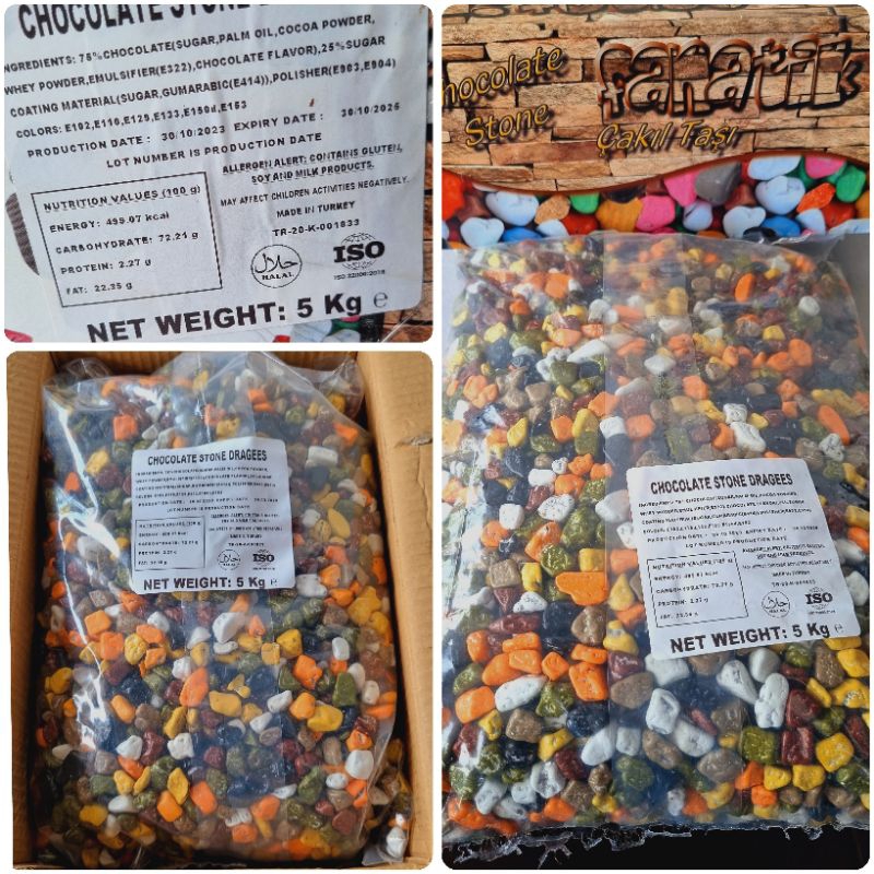 

Coklat Kerikil Turki Fanatik 5kg