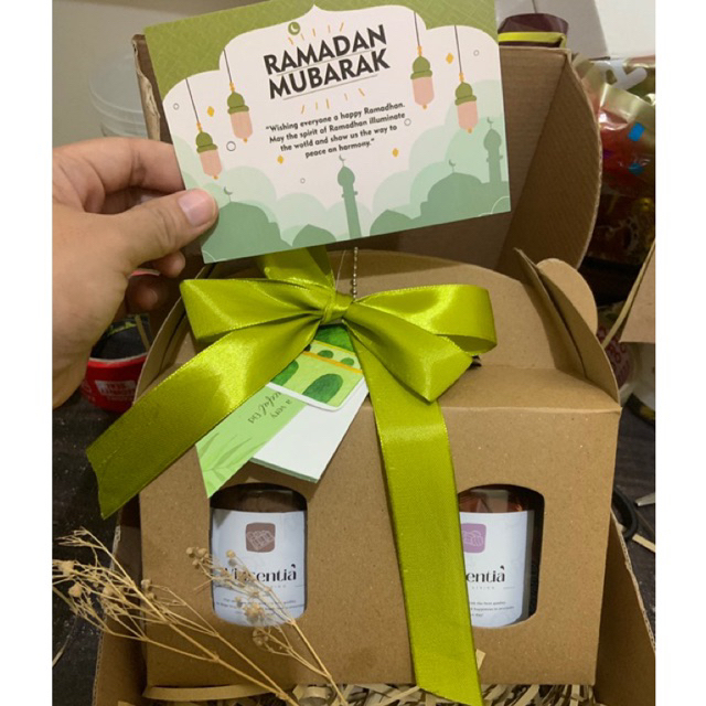 

Set packaging hampers lebaran / set box hampers lebaran tanpa isian toples
