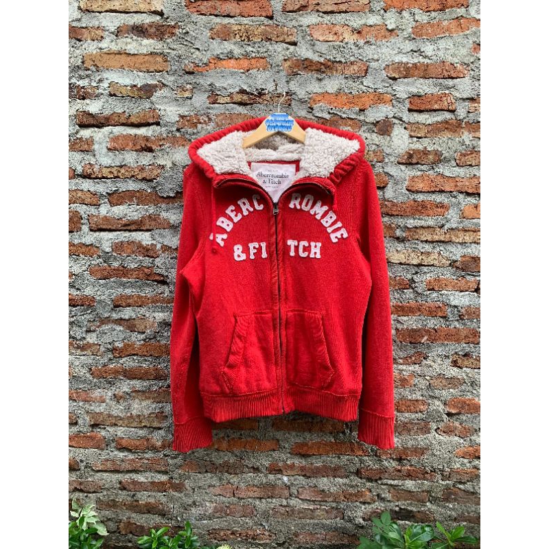 ZIPPERHOODIE ABERCROMBIE SHERPA