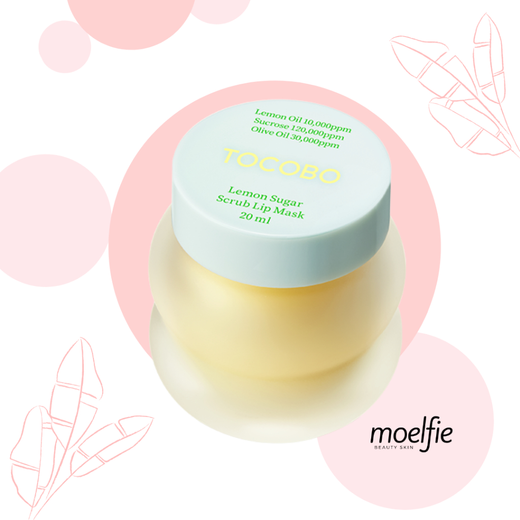 [NEW-READY STOCK] TOCOBO LEMON SUGAR SCRUB LIP MASK LIP SCRUB 20ml
