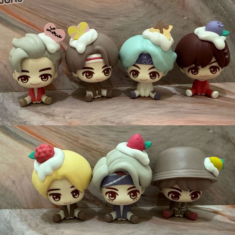 BT21 Tinytan Sweet time figure official japan BTS Rm jin suga jhope jimin v jungkook rj mang koya sh