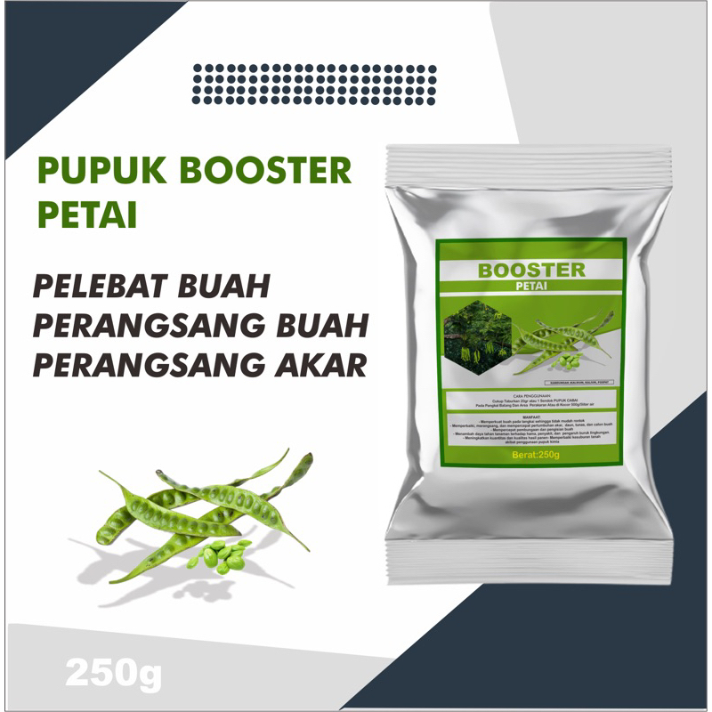 pupuk booster pete perangsang buah 250gram