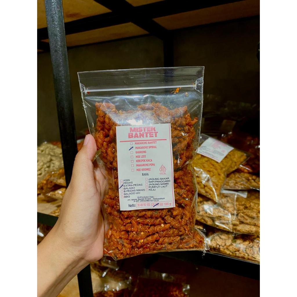 

Makaroni Uril/Spiral/Kriwil Pedas Gurih Daun Jeruk 250gr