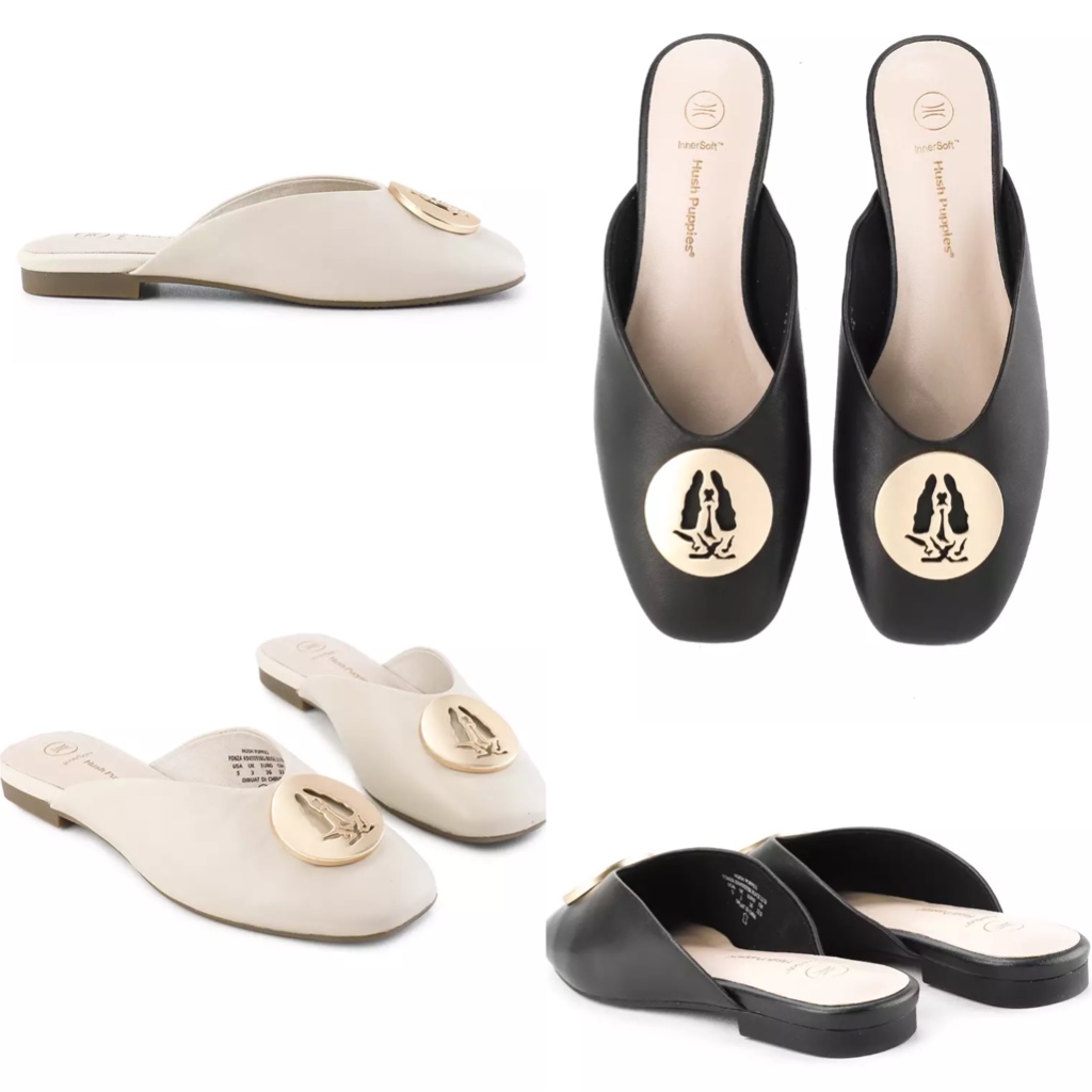 Hush Puppies Fonza Original (Sepatu Sandal Mules Wanita)