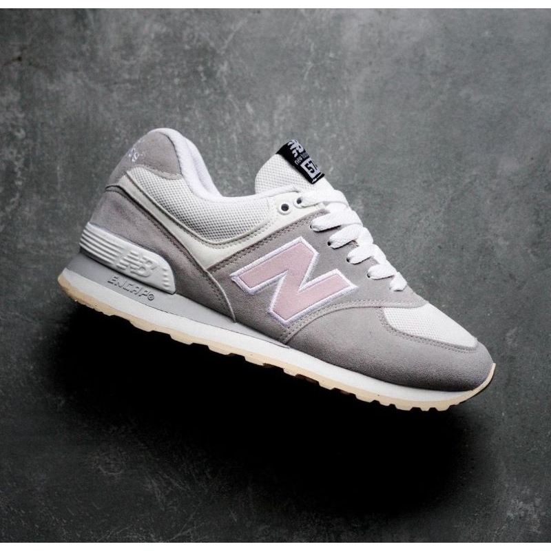 SEPATU SNEAKERS NB 574 GREY PINK