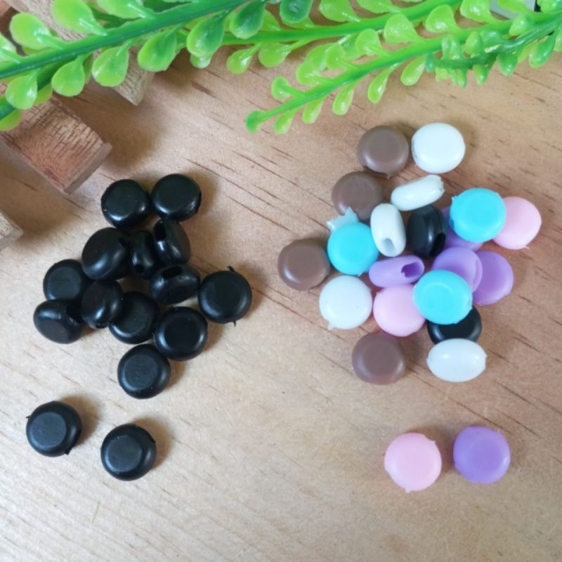 Stopper Karet Stopper Bulat Pipih Warna Stopper Karet Silicon